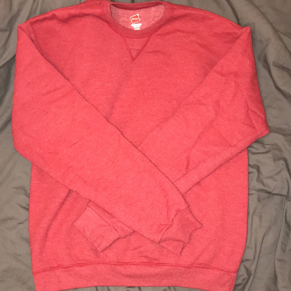 Red sweatshirt